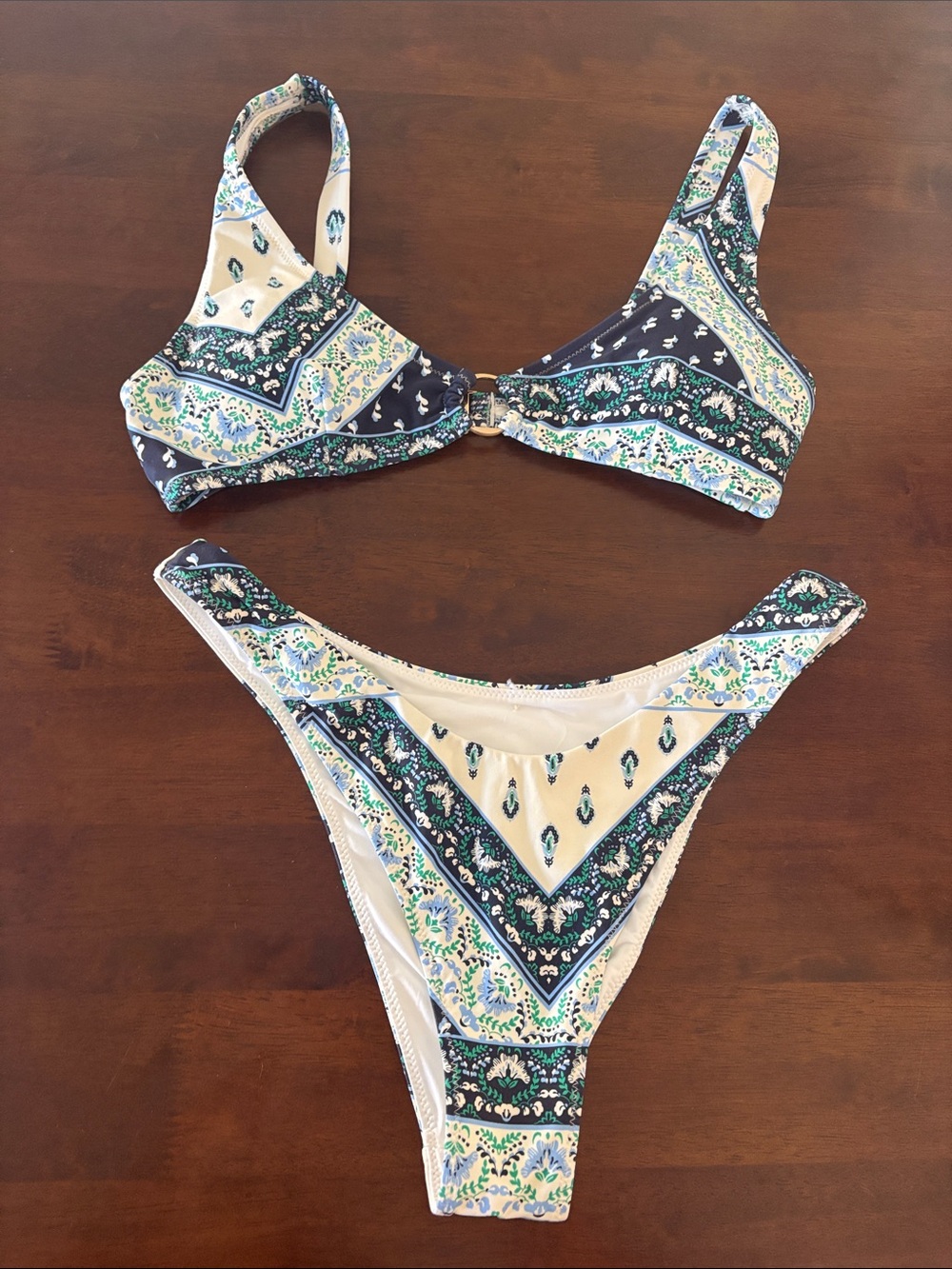 Rhythm Seacliff Triangle Bikini Set